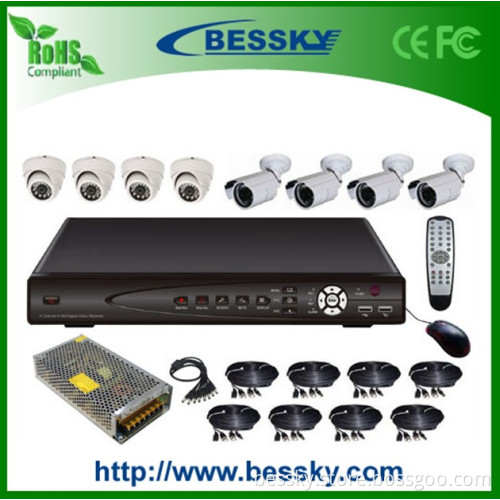 8CH DVR and Camera Video Surveillance System (BE-8108V4IB4RI)
